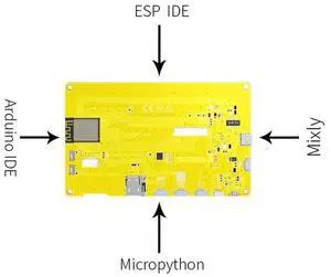- 5-Inch IPS 800X480 RGB LCD TFT Display Module HMI 8M PSRAM 16M Flash BT Display MCU (With Touch) - 5-Inch IPS 800X480 RGB LCD TFT Display Module HMI 8M PSRAM 16M Flash BT Display MCU (With Touch)