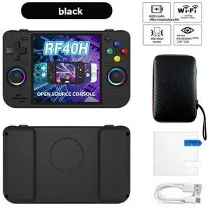 RF40H Handheld Video Game Console 4.0-Inch IPS Screen 128GB Open Source Retro Gaming Device Supports 30+ Emula RF40H Handheld Video Game Console 4.0-Inch IPS Screen 128GB Open Source Retro Gaming Device Supports 30+ Emula