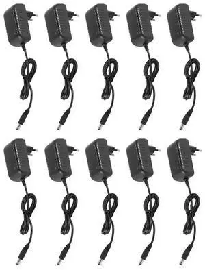 10X AC 100-240V A DC 9V 2A Adapter Converter Power Supply (EU Plug) 10X AC 100-240V A DC 9V 2A Adapter Converter Power Supply (EU Plug)