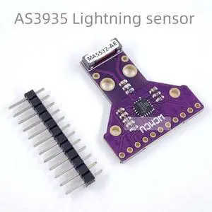 (1 piece) MCU-3935 AS3935 Lightning sensor Lightning Lightning detection distance of storm (1 piece) MCU-3935 AS3935 Lightning sensor Lightning Lightning detection distance of storm