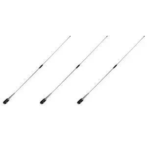 3X Details Of The Silver UHF 400-470 Mhz 200W 5.5DB SL-16 PL-259 Mobile Car Radio Antenna 3X Details Of The Silver UHF 400-470 Mhz 200W 5.5DB SL-16 PL-259 Mobile Car Radio Antenna