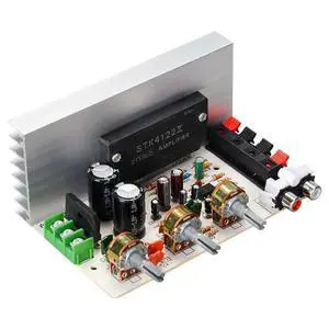 DX-0408 2.0 Channel STK Thick Film Series Amplifier Board (No Need to Connect 3.96 Power Cable) DX-0408 2.0 Channel STK Thick Film Series Amplifier Board (No Need to Connect 3.96 Power Cable)