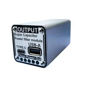 Nvarcher 5V Super Capacitor Power Filter Type C Input and Output For Raspberry Pi Nvarcher 5V Super Capacitor Power Filter Type C Input and Output For Raspberry Pi