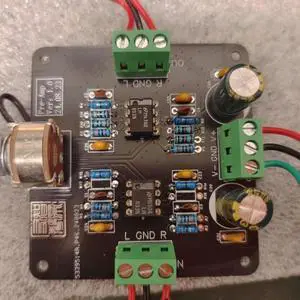 B-049 Preamp Board Preamp Amplifier Circuit Board with Terminal Block, Tiger 180 Design B-049 Preamp Board Preamp Amplifier Circuit Board with Terminal Block, Tiger 180 Design