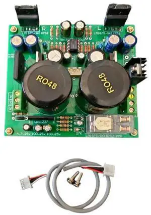 JRC5532+SK18752 HIFI level fever amplifier board with front-end and speaker protection finished board JRC5532+SK18752 HIFI level fever amplifier board with front-end and speaker protection finished board