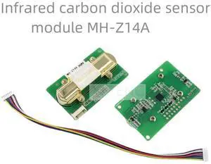 (1Pcs) CO2 SENSOR MH-Z14A infrared CO2 sensor module, serial port PWM 400-5000ppm. Analog output with cable (1Pcs) CO2 SENSOR MH-Z14A infrared CO2 sensor module, serial port PWM 400-5000ppm. Analog output with cable