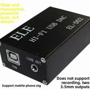 USB External Sound Card DAC Decoder with Headphone Amplifier Good Sound Dual Chip Driver-Free Support OTG USB External Sound Card DAC Decoder with Headphone Amplifier Good Sound Dual Chip Driver-Free Support OTG