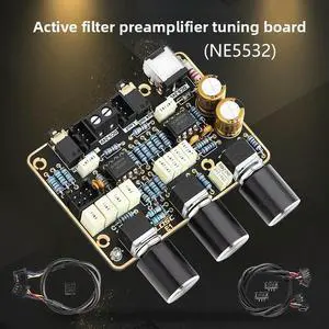 NE5532 Tuning Board Active Filter Amplifier Board Pre-Amplifier HIFI Pre-Amplifier Module Universal Dual Operational Amplifier NE5532 Tuning Board Active Filter Amplifier Board Pre-Amplifier HIFI Pre-Amplifier Module Universal Dual Operational Amplifier