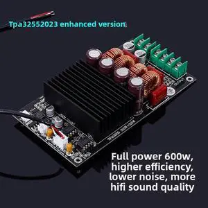 SAMP-100 TPA3255 2x300W 600W Hi-Fi Digital Amplifier Board High Power 2-Channel SAMP-100 TPA3255 2x300W 600W Hi-Fi Digital Amplifier Board High Power 2-Channel