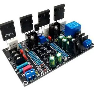 Mono 200W Amplifier Board 1943+5200 Post-stage Amplifier Board with Speaker Protection Mono 200W Amplifier Board 1943+5200 Post-stage Amplifier Board with Speaker Protection