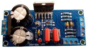 version TDA7265 amplifier board dual channel pure rear stage version TDA7265 amplifier board dual channel pure rear stage