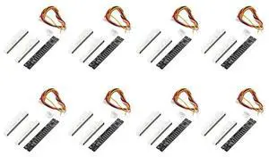 8X Mini Dual 12 Level Indicator VU Meter Stereo Amplifier Board Adjustable Light Speed Board 8X Mini Dual 12 Level Indicator VU Meter Stereo Amplifier Board Adjustable Light Speed Board