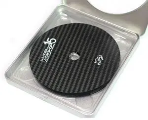 Shopkeeper's Recommendation Wilmer 15th Anniversary Carbon Fiber Turntable CD Tuning Pad Deburring Shopkeeper's Recommendation Wilmer 15th Anniversary Carbon Fiber Turntable CD Tuning Pad Deburring