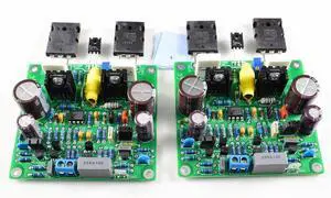 2pcs MOSFET Accuphase E210 Modified Version 150W 8 Ohm Audio Amplifier Finished Board DC 40V 2pcs MOSFET Accuphase E210 Modified Version 150W 8 Ohm Audio Amplifier Finished Board DC 40V