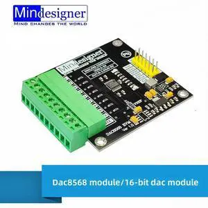 DAC8568 Module 16-bit DAC Module 8-channel DAC8568C High-precision Digital-to-analog Converter DAC8568 Module 16-bit DAC Module 8-channel DAC8568C High-precision Digital-to-analog Converter