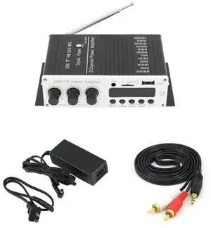 Bluetooth 5.0 Small Amplifier 12V Outdoor Speaker Card Slot USB Mini Amplifier Single Song Loop Bluetooth 5.0 Small Amplifier 12V Outdoor Speaker Card Slot USB Mini Amplifier Single Song Loop