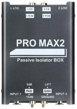 Professional 2-Way Audio Isolator Eliminate Noise Current Sound Noise Filter XLR Lotus 6.5 Conversion Professional 2-Way Audio Isolator Eliminate Noise Current Sound Noise Filter XLR Lotus 6.5 Conversion