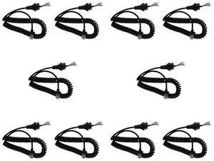 10X HM-152 Microphone Cable For ICOM HM152 IC F121/S IC F221/S Replacement Cable 10X HM-152 Microphone Cable For ICOM HM152 IC F121/S IC F221/S Replacement Cable