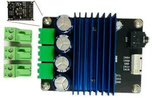 HIFI digital amplifier CLASSD board MERUS MA12070 2X80W V1.6 HIFI digital amplifier CLASSD board MERUS MA12070 2X80W V1.6