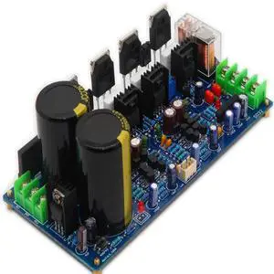S032 Audiophile Amplifier Board High Power Audio Dual Channel HiFi Imported ON Semiconductor Tube Amplifier Finished Board S032 Audiophile Amplifier Board High Power Audio Dual Channel HiFi Imported ON Semiconductor Tube Amplifier Finished Board