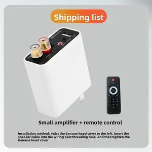 TWS Bluetooth Power Amplifier Integrated HiFi Amplifier Imported TPA3118 Small Mini Machine Connected to Passive Speaker TWS Bluetooth Power Amplifier Integrated HiFi Amplifier Imported TPA3118 Small Mini Machine Connected to Passive Speaker