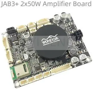 (1 piece)2 x 50 Watt Class D Audio Amplifier Board w BT 5.0 QCC3034 & ADAU1701 DSP-JAB3 + For Home Speaker DIY (1 piece)2 x 50 Watt Class D Audio Amplifier Board w BT 5.0 QCC3034 & ADAU1701 DSP-JAB3 + For Home Speaker DIY