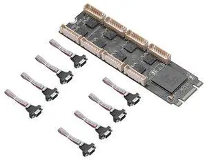 M2 To 8 Port RS232 Serial Expansion Card M2 To RS232 Serial Expansion Card Riser 8 Port RS232 Serial Expansion Adapter M2 To 8 Port RS232 Serial Expansion Card M2 To RS232 Serial Expansion Card Riser 8 Port RS232 Serial Expansion Adapter