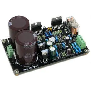 TDA7293 installed 2X100W DC servo dual-channel amplifier board (finished product) TDA7293 installed 2X100W DC servo dual-channel amplifier board (finished product)