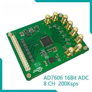 AD7606 Data Acquisition | Simultaneous Sampling Module 16Bit/200KSps ADC Module External Reference AD7606 Data Acquisition | Simultaneous Sampling Module 16Bit/200KSps ADC Module External Reference
