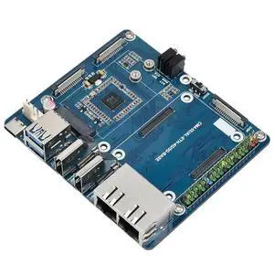 For Raspberry Pi CM4 Dual Gigabit Ethernet Port Backplane Core Board Computing Module 5G/4G/USB Iot Expansion Board For Raspberry Pi CM4 Dual Gigabit Ethernet Port Backplane Core Board Computing Module 5G/4G/USB Iot Expansion Board