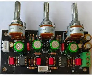 High-purity tone volume board tone-1 golden throat tone circuit empty board kit, finished board, immersion gold, zero noise High-purity tone volume board tone-1 golden throat tone circuit empty board kit, finished board, immersion gold, zero noise