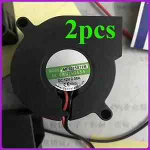 2pcs Suitable for 5025 Ultra Silent Fan 12v (2 wires) 0.06A Aromatherapy Diffuser Centrifugal Turbo Blower Humidifier 2pcs Suitable for 5025 Ultra Silent Fan 12v (2 wires) 0.06A Aromatherapy Diffuser Centrifugal Turbo Blower Humidifier