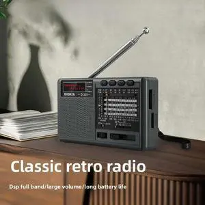Full-Band Elderly-Specific Radio D368 Walkman Player Bluetooth Multi-Function Full-Band Elderly-Specific Radio D368 Walkman Player Bluetooth Multi-Function
