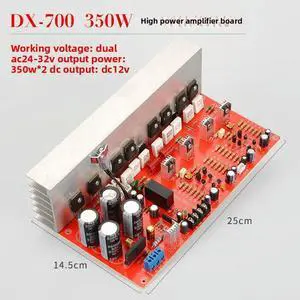 SanKen 350W+350W 2.0 Channel High Power Amplifier Board Finished Product SanKen 350W+350W 2.0 Channel High Power Amplifier Board Finished Product