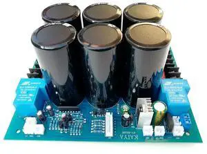 High-speed tube rectifier filter power supply, audio power amplifier, speaker protection with 12V output integrated board 80V80A High-speed tube rectifier filter power supply, audio power amplifier, speaker protection with 12V output integrated board 80V80A