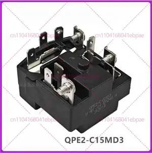 1pcs QPE2-C15MD3 for Refrigerator Freezer PTC Starter Butterfly Thermal Overload Relay Assembly 1pcs QPE2-C15MD3 for Refrigerator Freezer PTC Starter Butterfly Thermal Overload Relay Assembly