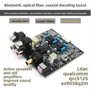 ES9038 Decoder Plus 5125 Bluetooth Module Match Sound Matching ES9038 Decoder Plus 5125 Bluetooth Module Match Sound Matching