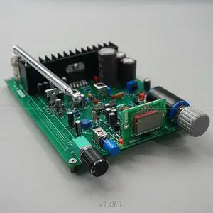 FM tuning FM stereo radio circuit board TA8167&TDA2009 integrated electronic DIY production FM tuning FM stereo radio circuit board TA8167&TDA2009 integrated electronic DIY production
