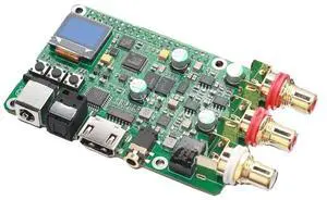 Raspberry Pi ES9038Q2m DAC audio decoder board HIFI coaxial fiber I2S analog 3B+4B 768K 32Bit DSD512 Raspberry Pi ES9038Q2m DAC audio decoder board HIFI coaxial fiber I2S analog 3B+4B 768K 32Bit DSD512