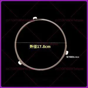 For Midea, Galanz, microwave oven glass turntable accessories, swivel wheel round bracket, diameter 17.8cm universal For Midea, Galanz, microwave oven glass turntable accessories, swivel wheel round bracket, diameter 17.8cm universal