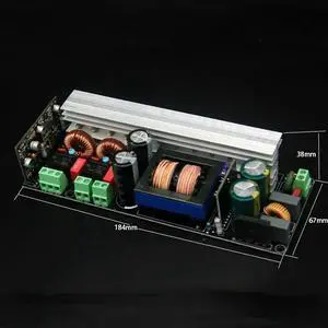 Stereo Digital Power Amplifier Board with Switching Supply 2x300W Bridge Speaker Protection Stereo Digital Power Amplifier Board with Switching Supply 2x300W Bridge Speaker Protection