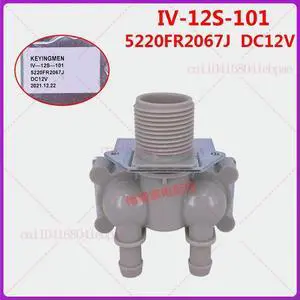 Water inlet valve DC12V for washing machine Dual head water inlet solenoid valve Water inlet valve 5220FR2067J Water inlet valve DC12V for washing machine Dual head water inlet solenoid valve Water inlet valve 5220FR2067J