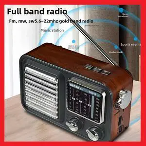 DE648 Full Band Radio Supports Bluetooth Memory Card Elderly Opera Player Pointer Tuning DE648 Full Band Radio Supports Bluetooth Memory Card Elderly Opera Player Pointer Tuning