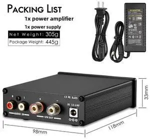 G2 100W HiFi Mono Subwoofer / Full Range Digital Power Amplifier Audiophile Amplifier with Gain G2 100W HiFi Mono Subwoofer / Full Range Digital Power Amplifier Audiophile Amplifier with Gain