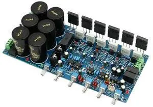 High Power HIFI Imported 2SA1943/2SC5200 Pair Transistor Audiophile Professional Grade 2.1 Amplifier Board High Power HIFI Imported 2SA1943/2SC5200 Pair Transistor Audiophile Professional Grade 2.1 Amplifier Board