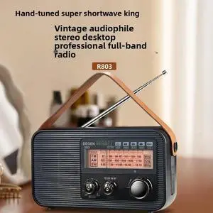R803 Pointer Retro Full Band Elderly Radio Card Slot Bluetooth Speaker Support U Disk R803 Pointer Retro Full Band Elderly Radio Card Slot Bluetooth Speaker Support U Disk