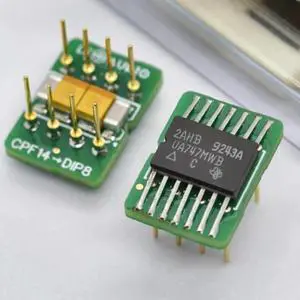 Class A Dream Operational Amplifier DA747 UA747MWB High-Fidelity Ceramic Encapsulated Class A Dual Operational Amplifier Class A Dream Operational Amplifier DA747 UA747MWB High-Fidelity Ceramic Encapsulated Class A Dual Operational Amplifier
