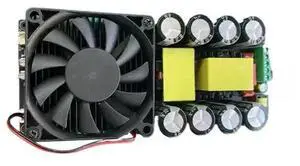 HiFi single-voltage stereo high-power Class D digital amplifier board 2000W with relay protection for full bass range HiFi single-voltage stereo high-power Class D digital amplifier board 2000W with relay protection for full bass range