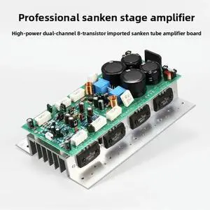 SanKen 1494/3858 400W 2.0 Channel Stereo High Power Amplifier Board Audio Finished Product SanKen 1494/3858 400W 2.0 Channel Stereo High Power Amplifier Board Audio Finished Product