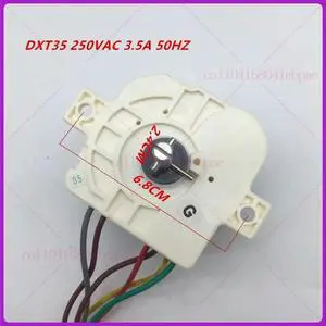 DXT35 Washing machine 35min 6-wire flat ear timer washing timer control switch Parts DXT35 Washing machine 35min 6-wire flat ear timer washing timer control switch Parts
